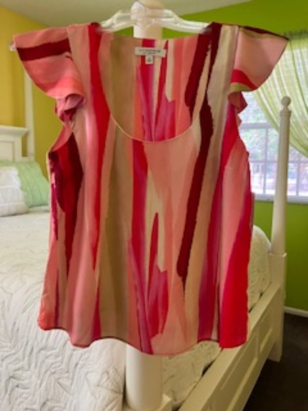 Liverpool Los Angeles multi-watercolor top, Size XS